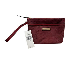 Women's Tommy Hilfiger Red Wristlet NWT Wallet Purse Bag Clutch